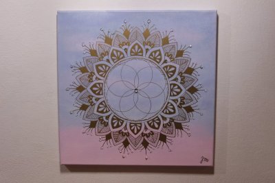 Něžná harmonie — mandala